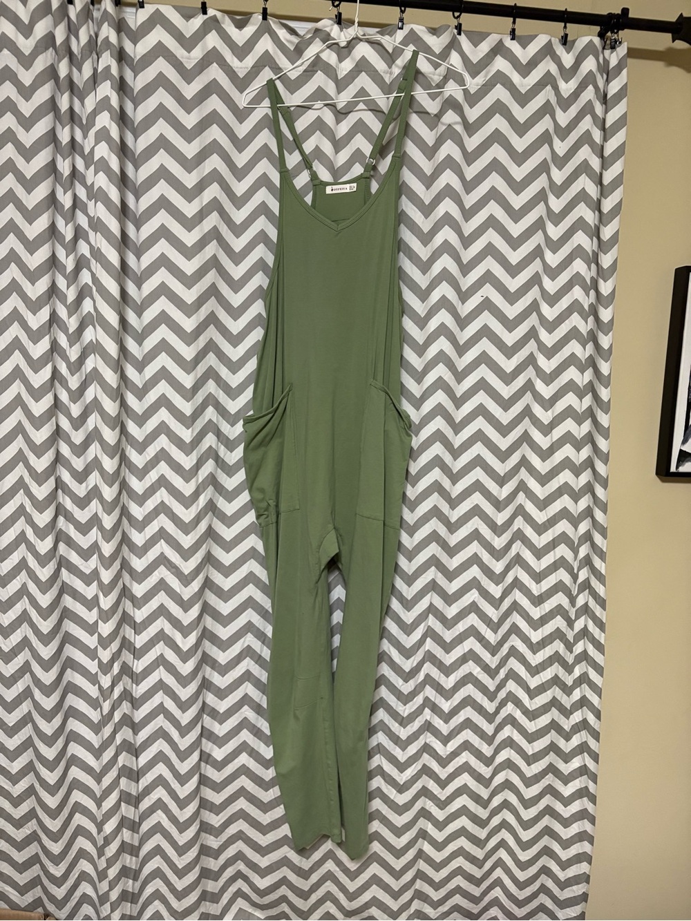 Olive Green Women's Jumpsuit
